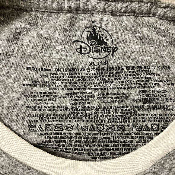 EUC Disney Merch Chicago Minnie Baseball Shirt Kids Size 12/14 - Picture 2 of 2